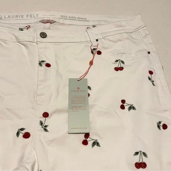 Laurie Felt Silky Ankle Skinny Jeans Womens Size 2X - Picture 4 of 16